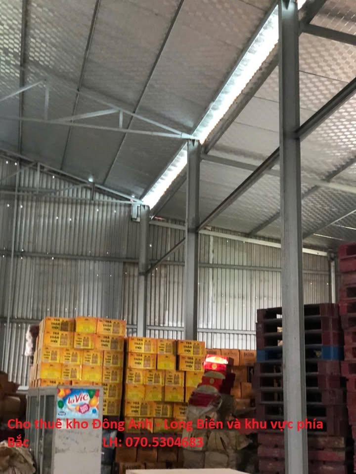 Cho thuê kho 500m² tại Đường Cổ Loa, Đông Anh - Kho đẹp, giá tốt!