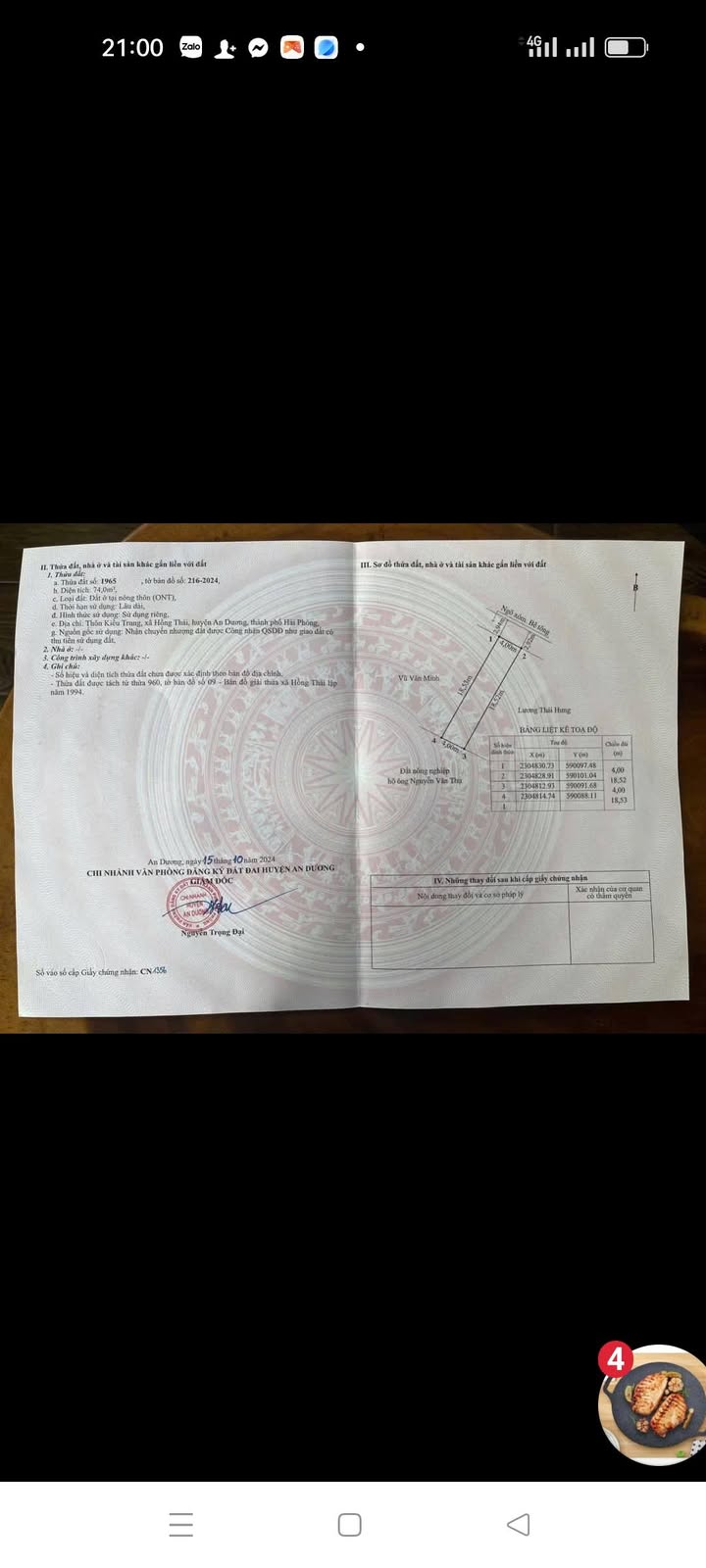 Đất nền tại Kiều Trung, An Hải, 74m² giá 1.2 tỷ - Vị trí đắc địa, sổ đỏ chính chủ!