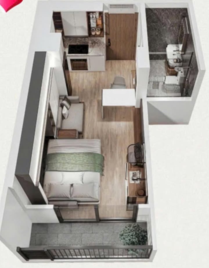 Căn hộ GS6 Tây Mỗ 27m² giá 2.7 tỷ - Sẵn sàng nhận nhà đầu năm!