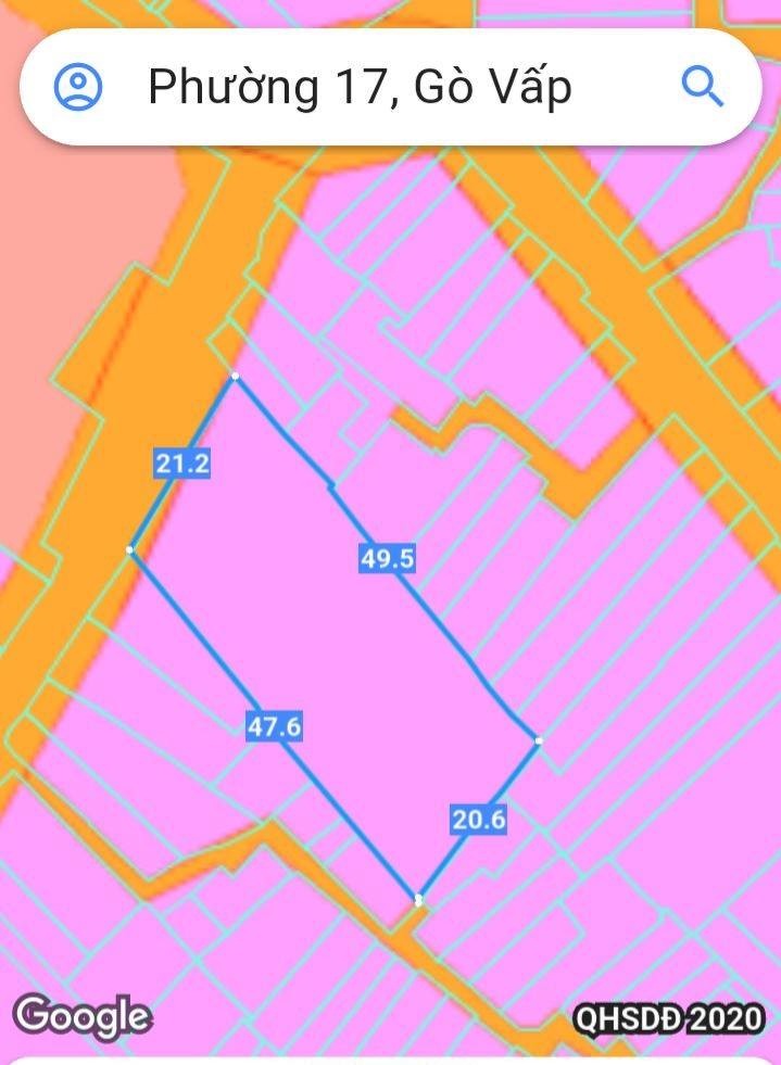 Đất thổ cư Gò Vấp 980m² giá 90 tỷ - Sổ đỏ chính chủ, mặt tiền đường ĐS1!