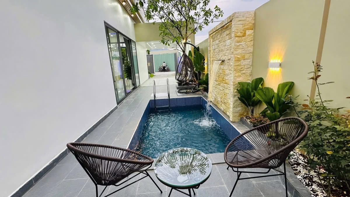 Villa sân vườn tại Phước Hậu, Cần Giuộc 264m² giá 4.45 tỷ - Tặng toàn bộ nội thất cao cấp!