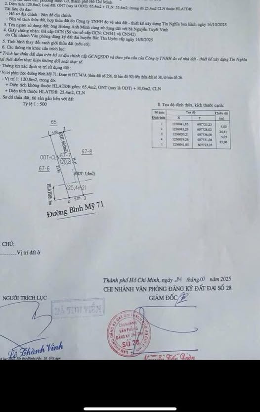 Đất nền Bình Mỹ, Tân Uyên 120m² giá 900 triệu - Cơ hội đầu tư tuyệt vời!