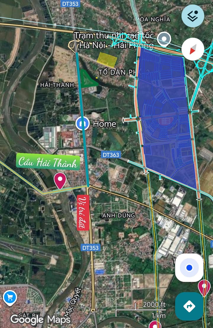 Đất vàng 180m² tại Phạm Văn Đồng, Hải Phòng - Đầu tư sinh lời với nhà 2 tầng tặng kèm!