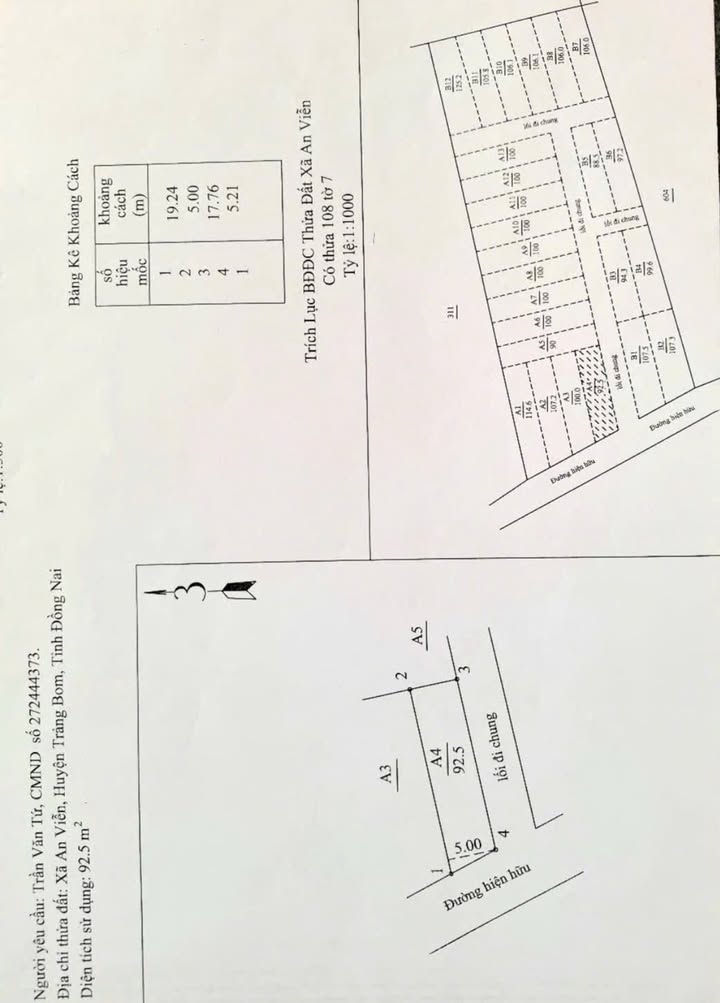 Đất nền An Viễn Trảng Bom 100m² giá 179 triệu - Đường rộng 7m, tiện lợi cho đầu tư!