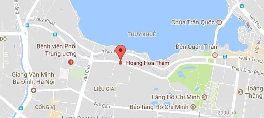 Cho thuê văn phòng 85m² - Hoàng Hoa Thám, Ba Đình, Hà Nội - Tòa 9 tầng hiện đại!