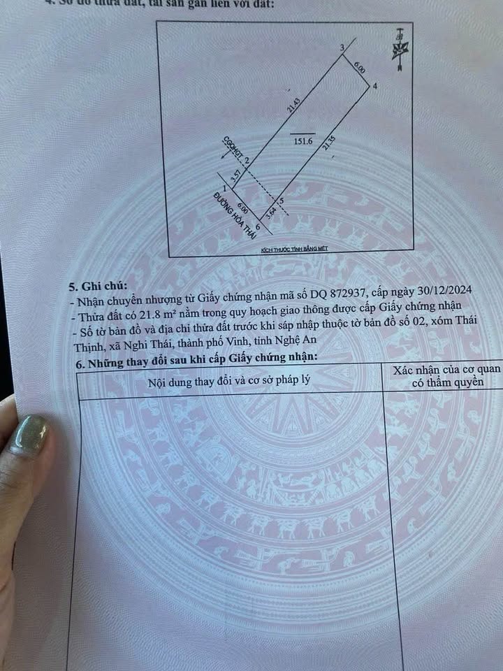 Lô đất mặt tiền kinh doanh đường Hòa Thái 151,6m² giá 3,9 tỷ - Đầu tư sinh lời ngay!