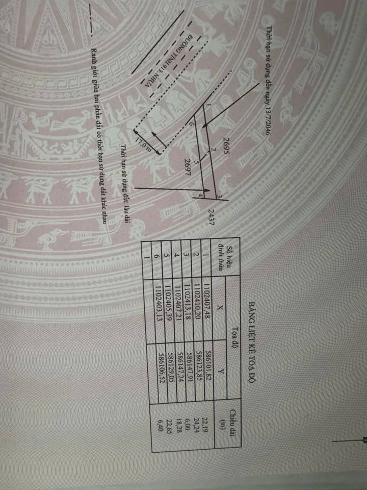 Đất mặt tiền đường tỉnh 913, xã Bình Phú, Vĩnh Long 234m² - Vị trí đẹp, cơ hội đầu tư!