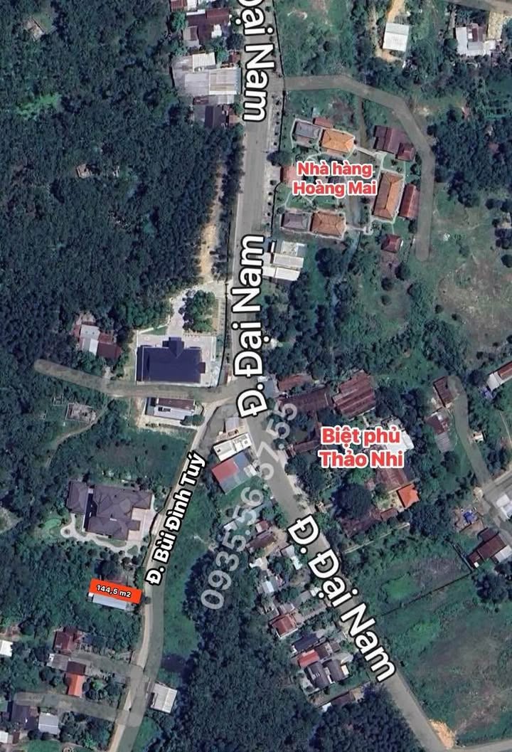 Đất mặt tiền Bùi Đình Tuý, Thủy Xuân, 144m² giá 2.023 tỷ - Tiềm năng sinh lời cao!