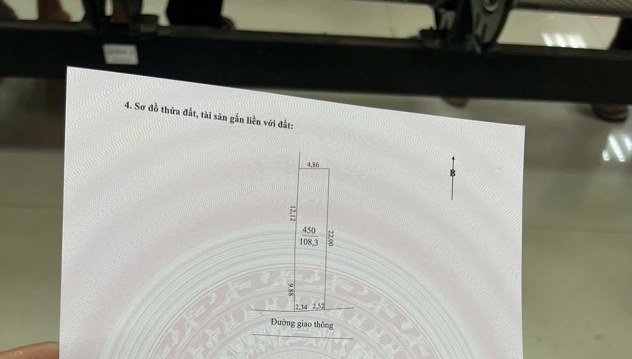 Đất nền Dĩnh Trì Bắc Giang 108m² giá 2.376 tỷ - Chính chủ bán gấp!