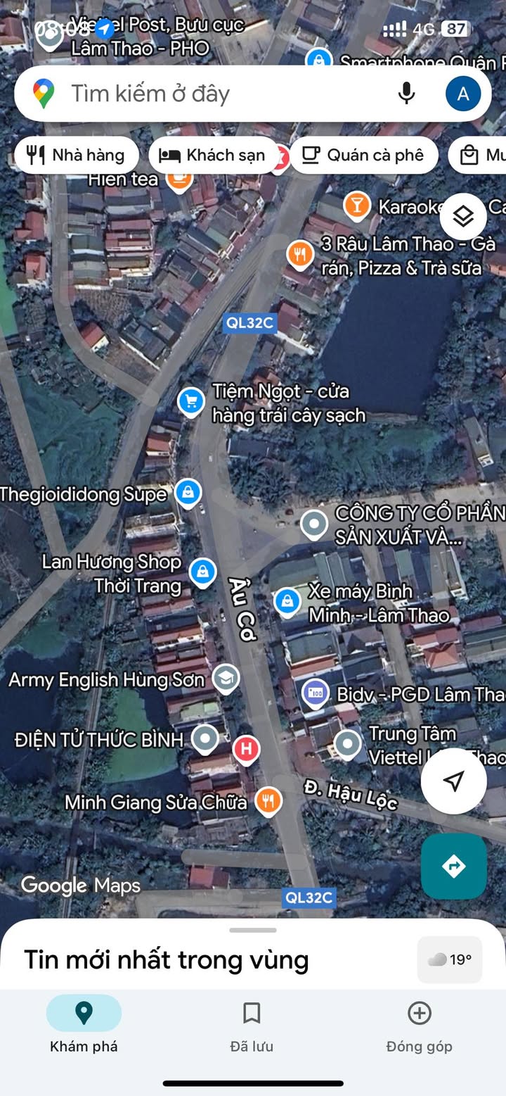 Đất mặt đường Quốc Lộ 32, Hùng Sơn, 90m² giá 2 tỷ - Đầu tư sinh lời ngay!