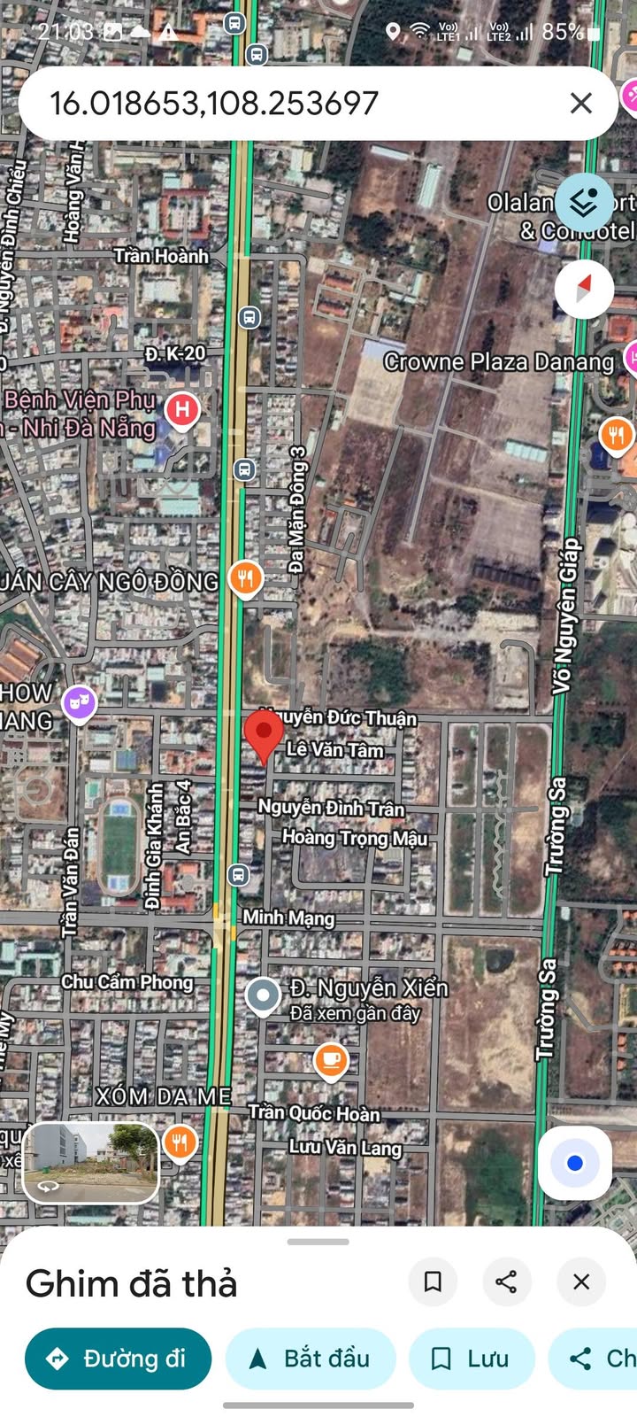 Đất mặt tiền Nguyễn Xiển, Khuê Mỹ, Đà Nẵng 197m² - Giá tốt, đầu tư sinh lời!