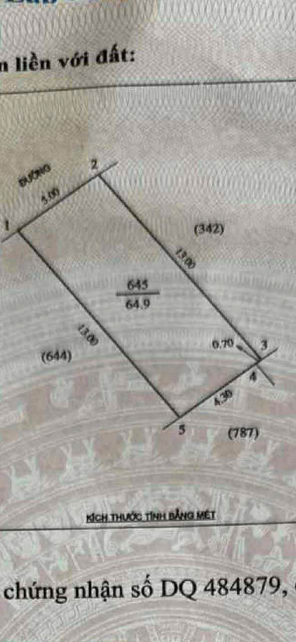 Đất nền phường Vinh Lộc 64.9m² giá chỉ 1.3 tỷ - Tiềm năng đầu tư lớn!