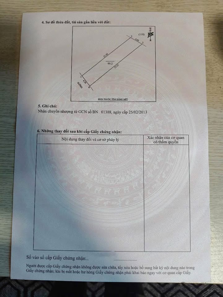 Đất nền Xóm 3, Phúc Thọ, TP Vinh 99m² giá 1.08 tỷ - Pháp lý rõ ràng, sẵn sàng giao dịch!