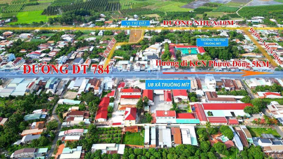 Đất nền xã Truông Mít, Dương Minh Châu 110m² giá 365 triệu - Đầu tư sinh lời ngay!