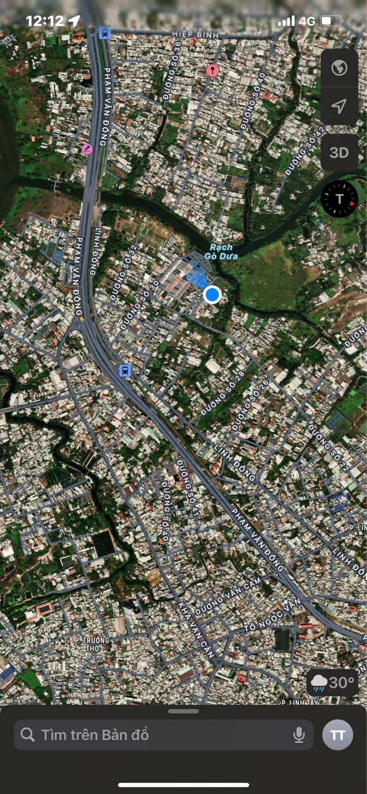 Đất nền Kế bên Chung cư 4S - Linh Đông 117m² giá 6.5 tỷ - Đầu tư sinh lời ngay!