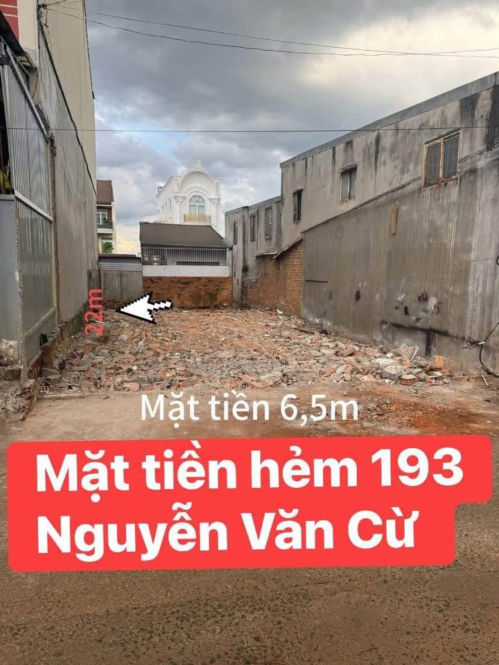 Bán đất mặt tiền hẻm 193 Nguyễn Văn Cừ, quận 5, 148m² chỉ 4.979 tỷ - Cơ hội vàng cho đầu tư!