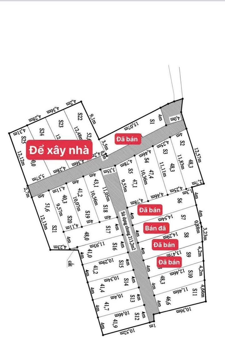 Bán đất lô S5 xã Nam Sơn, huyện An Dương 47m² giá 1.35 tỷ - Vị trí đắc địa chỉ 5 phút vào trung tâm!