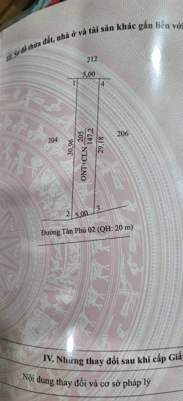 Nhà mặt tiền nhựa Tân Phú, Tân Châu, Tây Ninh 150m² - Vị trí đắc địa, thuận tiện kinh doanh!