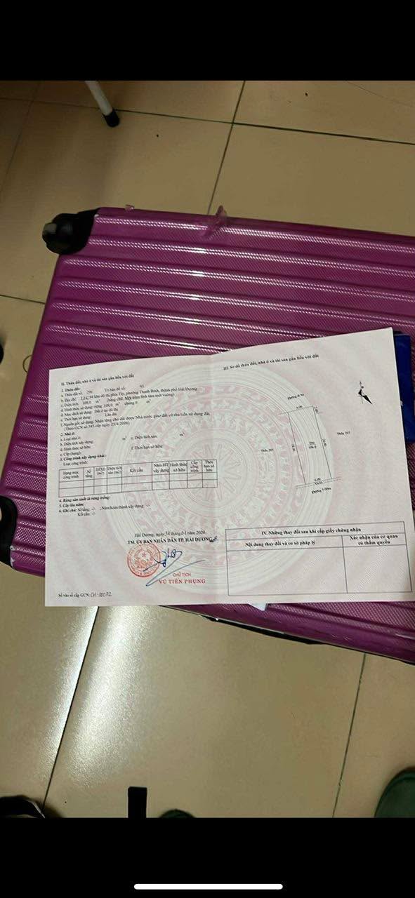 Đất nền phường Tứ Minh, TP Hải Dương 108m² giá 5.4 tỷ - Kinh doanh sầm uất ngay chợ Hội Đô HD!