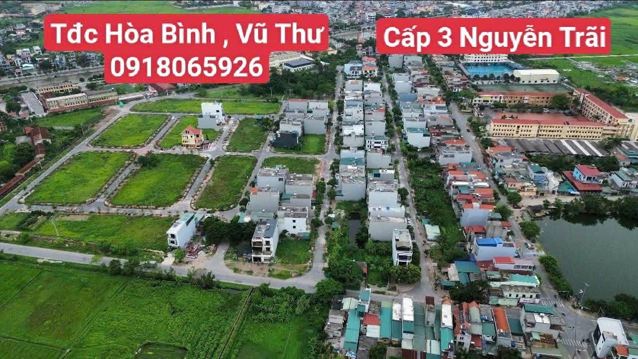 Đất liền kề tại TĐC Hòa Bình, Vũ Thư 90m² - Đầu tư sinh lời ngay!