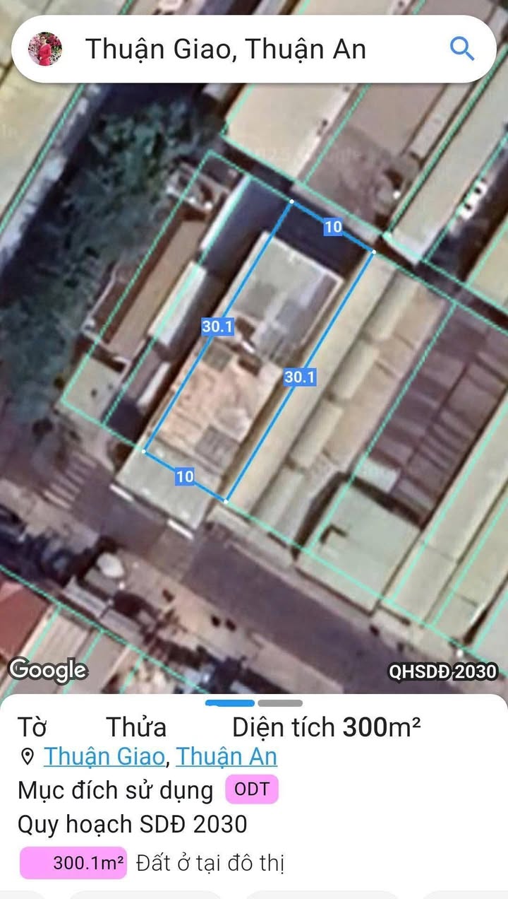 Nhà 1 trệt 2 lầu tại Thuận Giao, Bình Dương, diện tích 300m² - Đầu tư sinh lời lý tưởng!