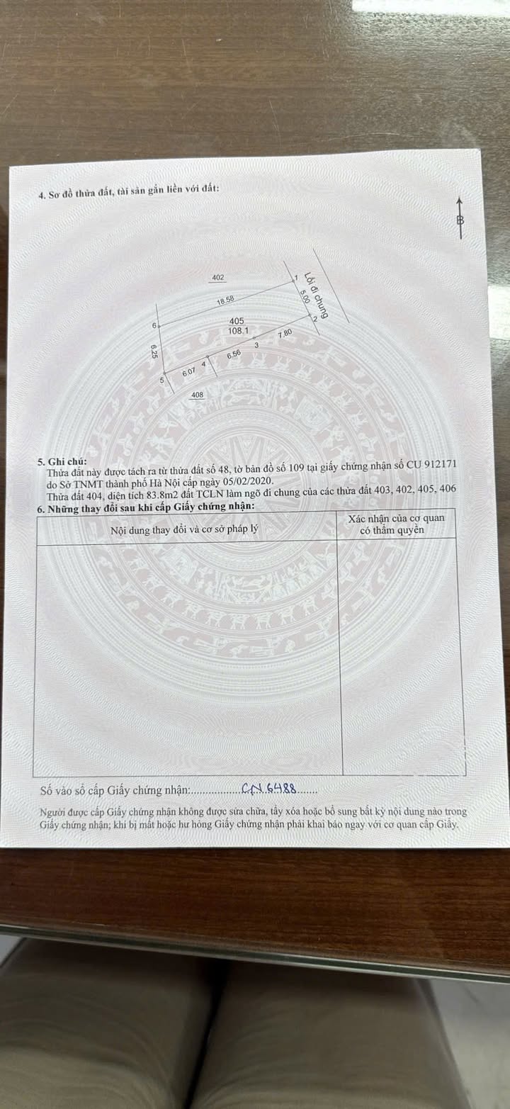 Đất thổ cư Phú Cát, Quốc Oai 108m² giá 2 tỷ - Cơ hội đầu tư hấp dẫn!
