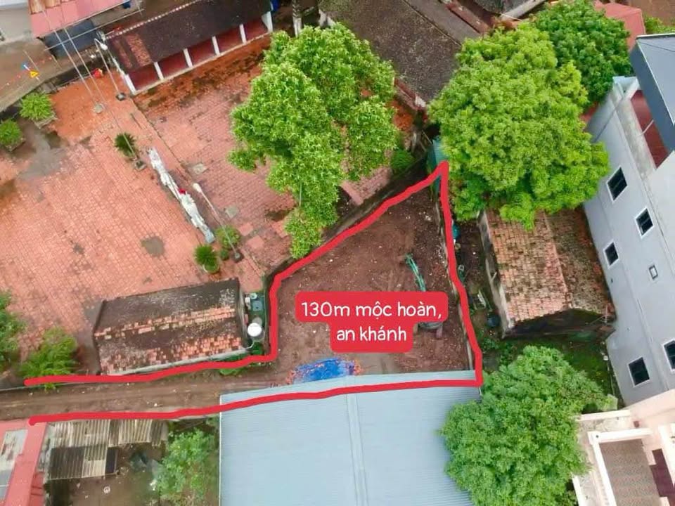 Đất thổ cư 130m² tại thôn Mộc Hoàn Đình, xã An Khánh - Giá siêu tốt chỉ bằng 1/3 thị trường!