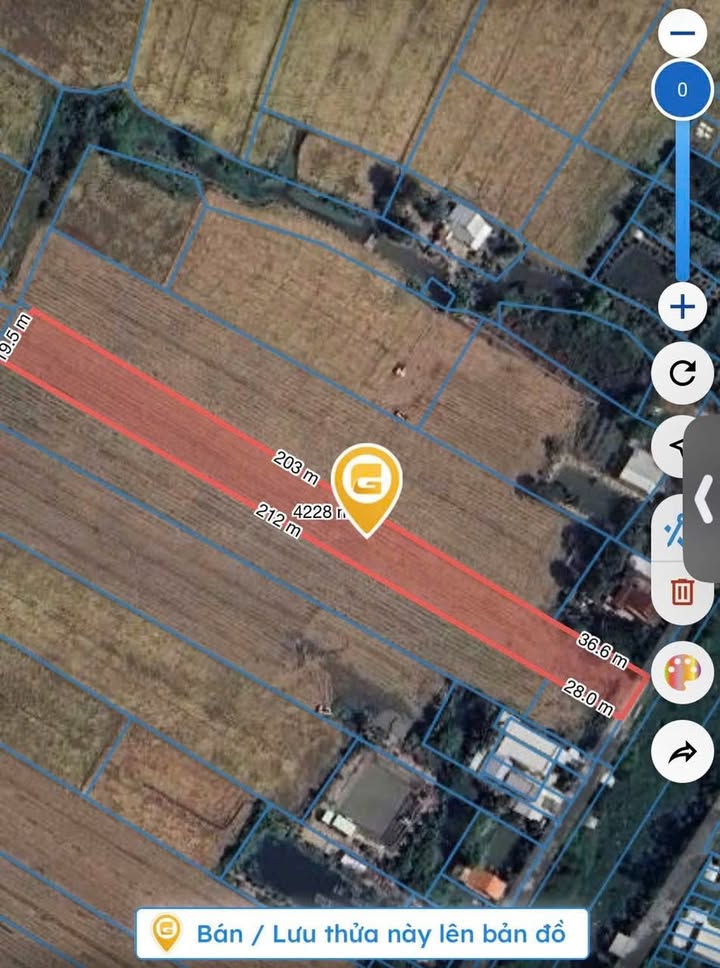 Đất nền 4.201,4m² tại Mỹ Ngãi, Đồng Tháp - Giá chỉ 2.94 tỷ, đầu tư sinh lời ngay!