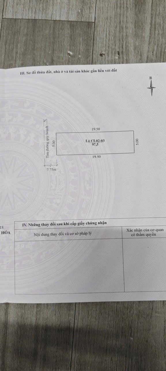 Đất đẹp tại Bệnh viện Phúc Thịnh, phường Phú Sơn, 97.5m² - Pháp lý rõ ràng, đầu tư sinh lời!