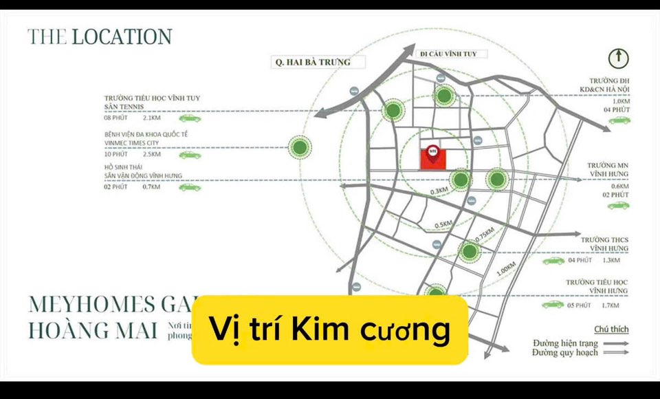 Chung cư Meyhome Hoàng Mai 29853m² giá thỏa thuận - Đầu tư sinh lời tại vị trí đắc địa!