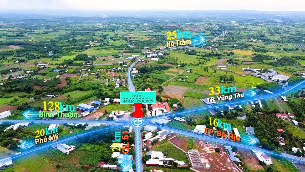 Đất nền Đá Bạc, Châu Đức 237,2m² giá chỉ 1,5 tỷ - Pháp lý rõ ràng!