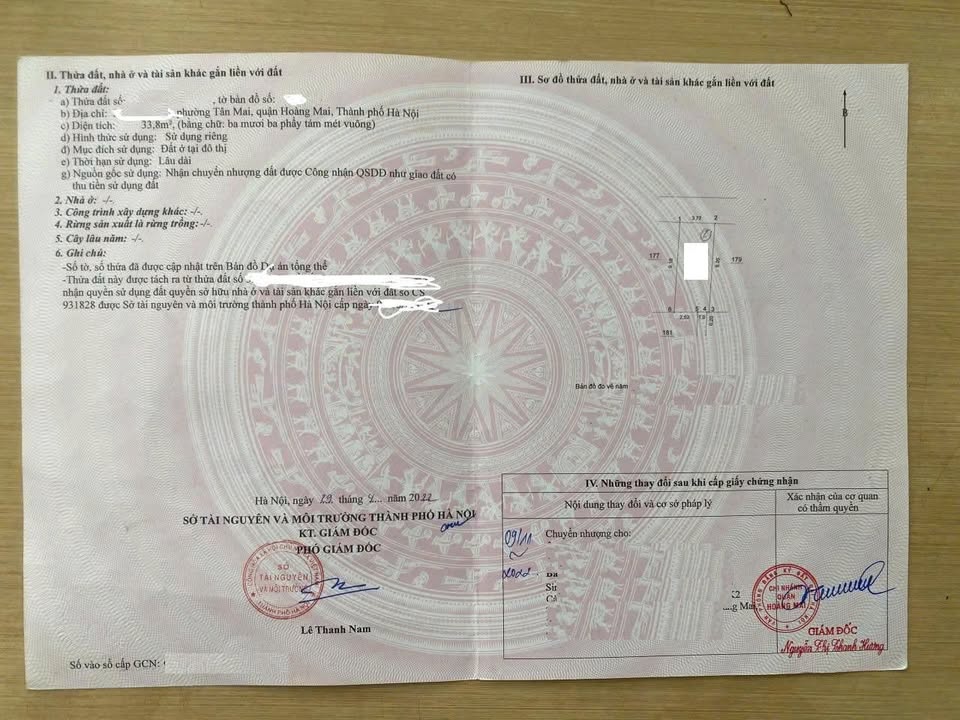 Nhà riêng 521 Trương Định, 33m², giá 8.8 tỷ - Gần ô tô tránh, rất thuận tiện!