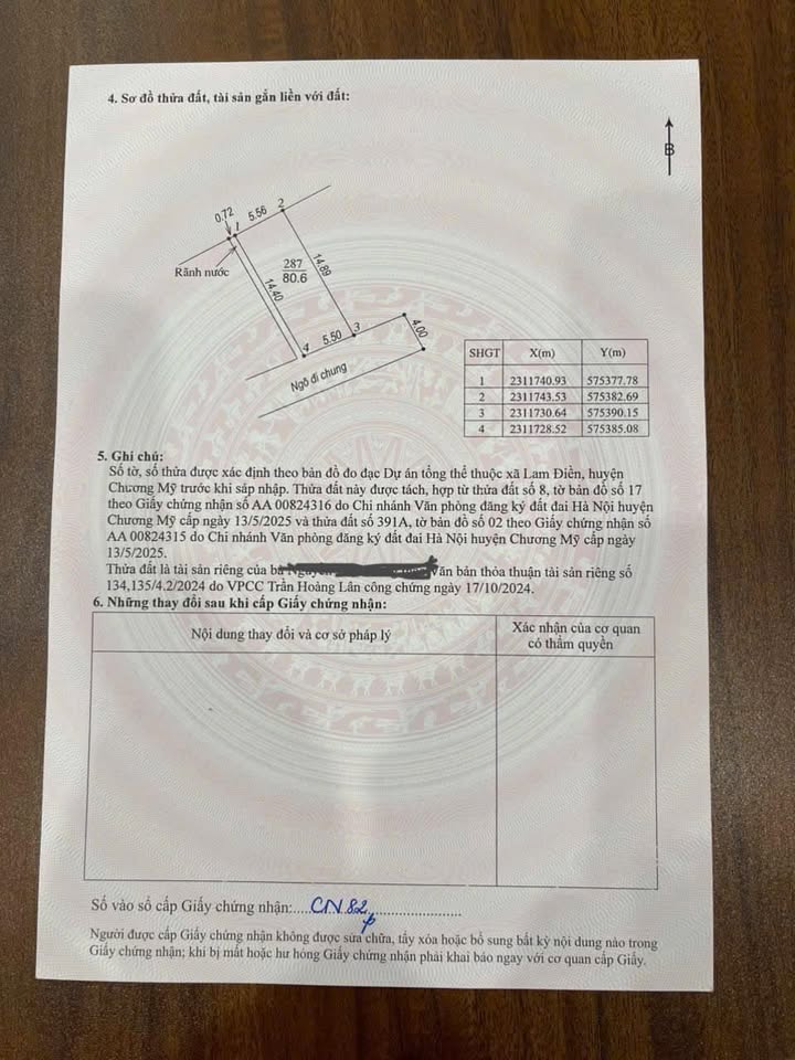 Đất nền thôn Lam Điền, xã Bình Minh, 80m² giá 2.15 tỷ - Cơ hội đầu tư hấp dẫn!