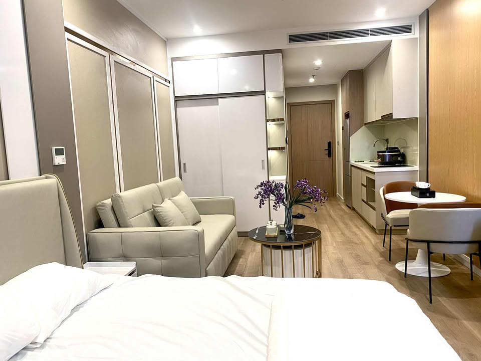 Căn hộ cho thuê Hùng Thắng 6 triệu - Full nội thất cao cấp, gần biển!