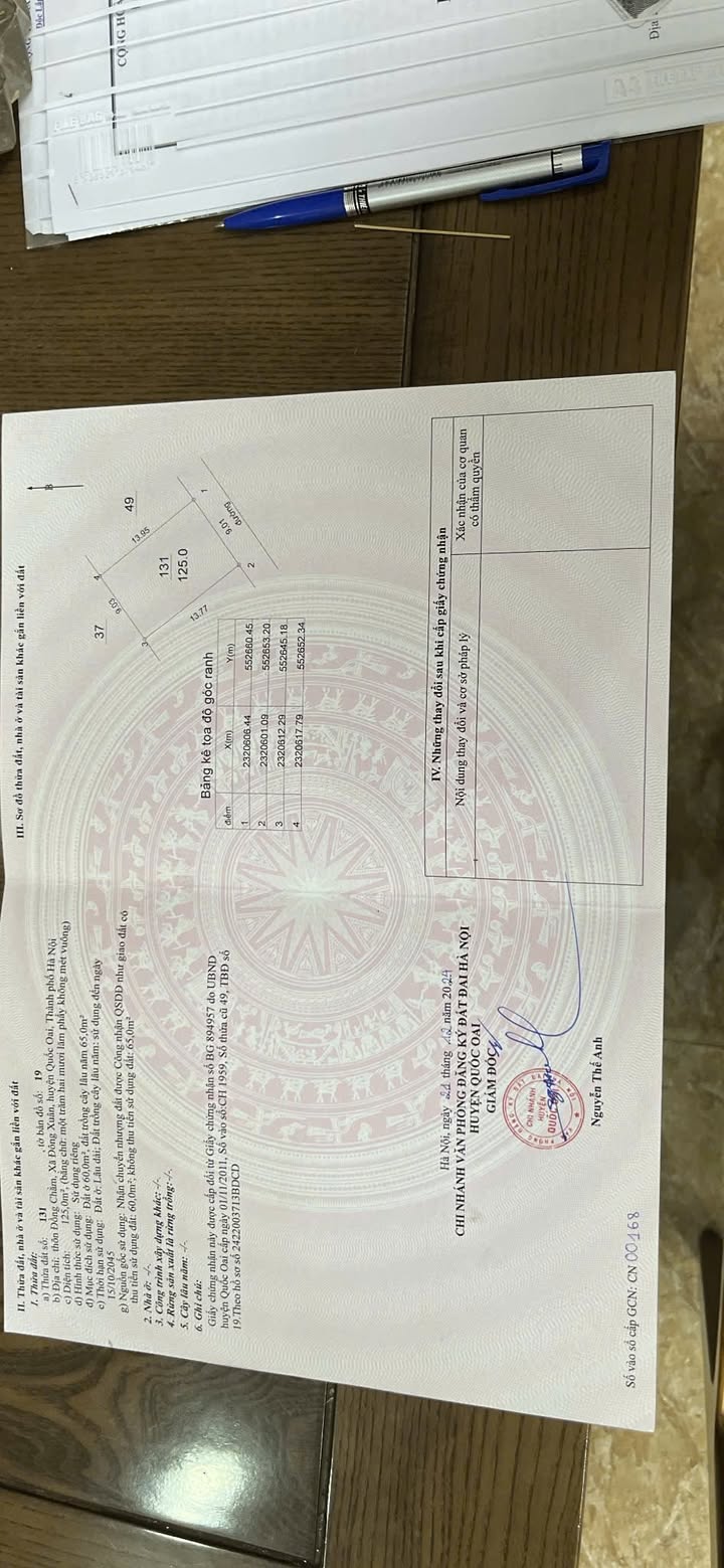 Đất nền 125m² tại Đồng Chằm, Hòa Lạc - View hồ đẹp, đầu tư sinh lời!