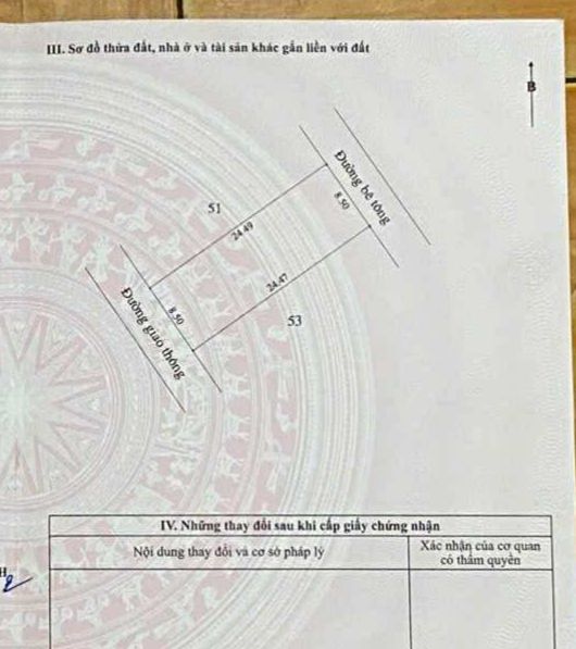 Đất Phú Lộc, Can Lộc 208m² chỉ 300 triệu - Mặt tiền trước và sau, cơ hội đầu tư tuyệt vời!