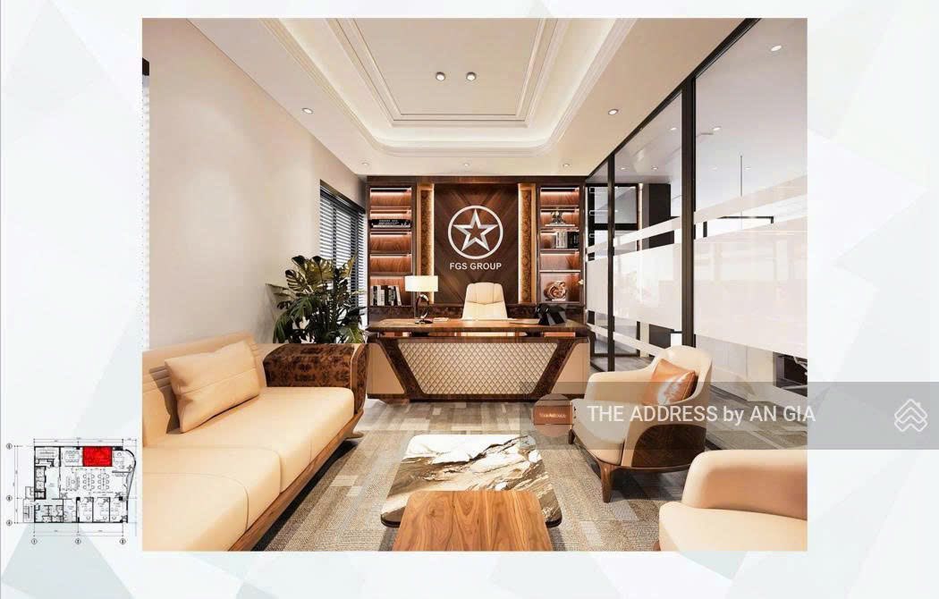 Cho thuê văn phòng The Address Boutique Quận 3 - Diện tích linh hoạt từ 82m²