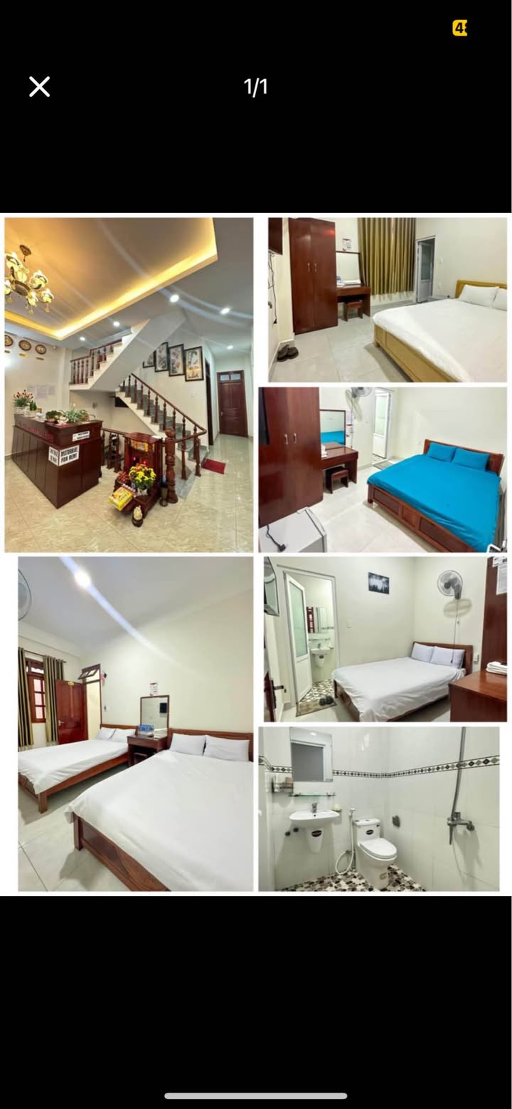 Khách sạn cho thuê đường Nam Kỳ, Đà Lạt - 12 phòng kinh doanh, giá 32 triệu/tháng!