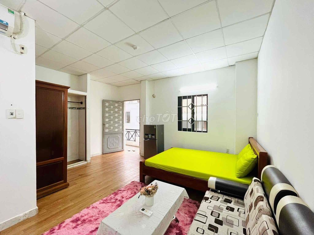 Căn hộ 35m² Nguyễn Gia Trí, Bình Thạnh - Giá chỉ 4.7 triệu, Full nội thất hiện đại!