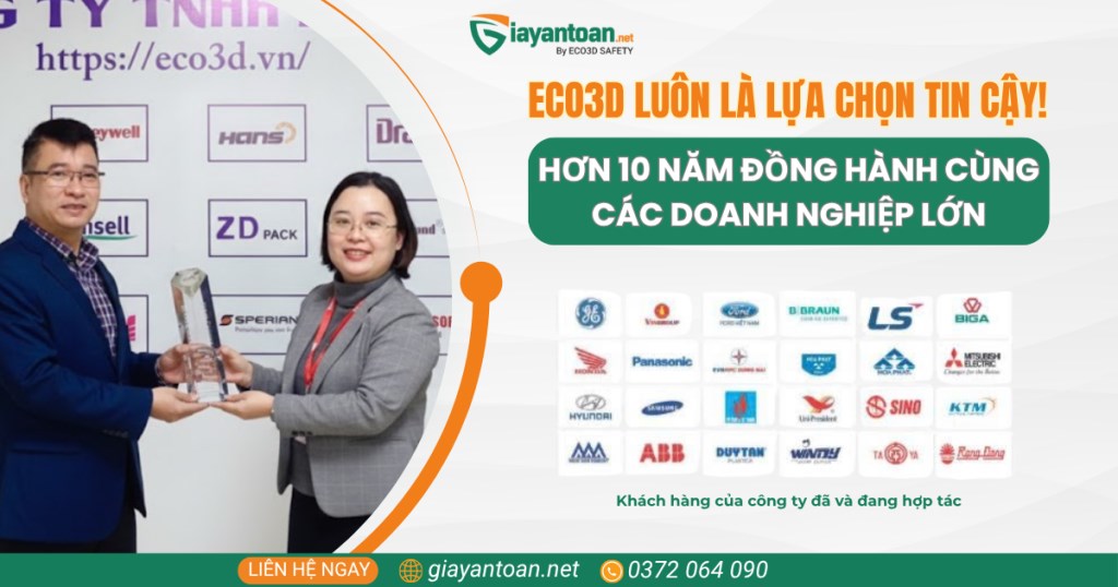 Giày An Toàn by ECO3D - Giải pháp giày bảo hộ hàng đầu cho doanh nghiệp