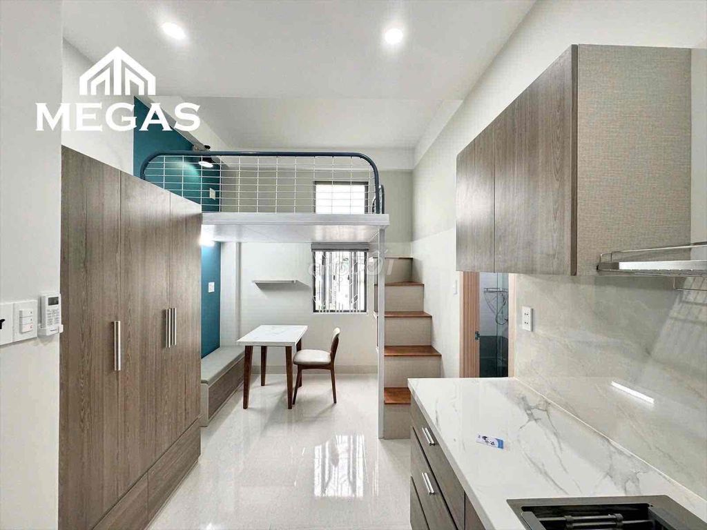 Phòng gác giá rẻ 25m² cửa sổ trời tại Tân Phú - Nội thất mới, an ninh 24/7!