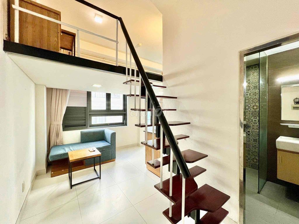 Room for Rent Duplex Full NT - 30m² giá 7 triệu - Nhà thang máy, giặt riêng