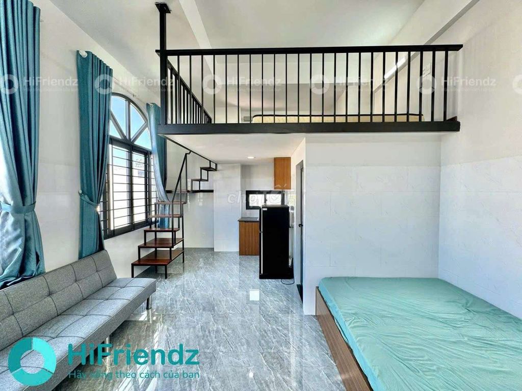 Duplex Xô Viết Nghệ Tĩnh 35m² giá 4.5 triệu - Full nội thất, view đẹp sát Q1,Q2