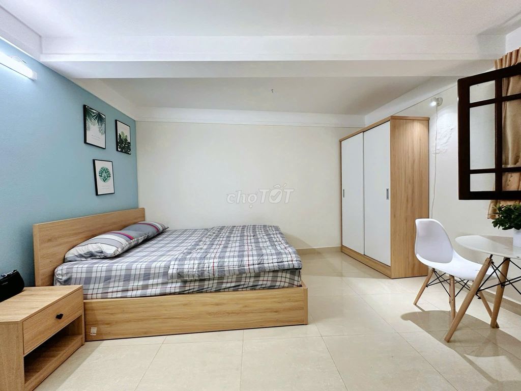 Căn hộ cho thuê 30m² tại Quận 3 giá 6.9 triệu - Không gian thoáng mát, đầy đủ tiện nghi!