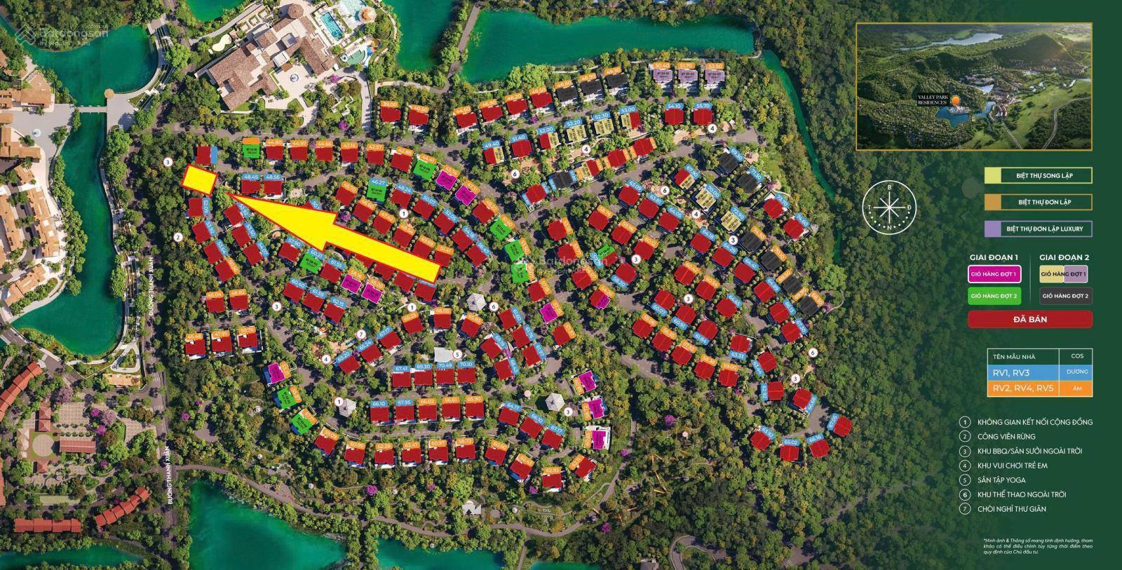 Biệt thự đơn lập 372m² tại Thanh Xuân Valley - Giá chỉ 30 tỷ, vị trí đắc địa!