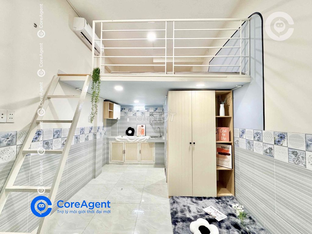 Phòng cho thuê cao cấp tại Trường Thọ, Thủ Đức 25m² chỉ 4 triệu/tháng - Thiết kế hiện đại và an ninh 24/7!