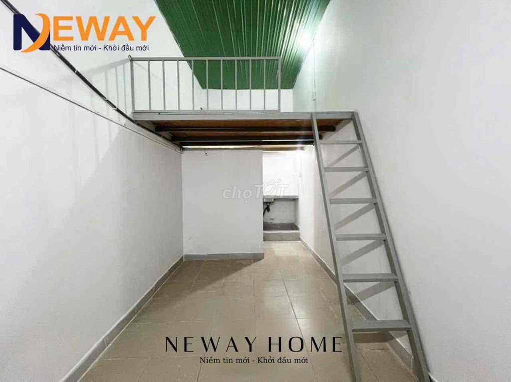 Phòng gác cao 30m² gần Bệnh viện Bình Tân - Giá chỉ 1.9 triệu