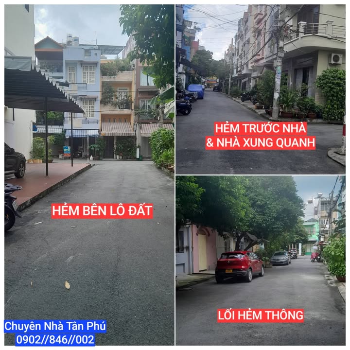 Lô góc FrontHouse Gò Dầu, Tân Sơn Nhì 64m² giá 8.3 tỷ - Khu phân lô VIP tuyệt đẹp!