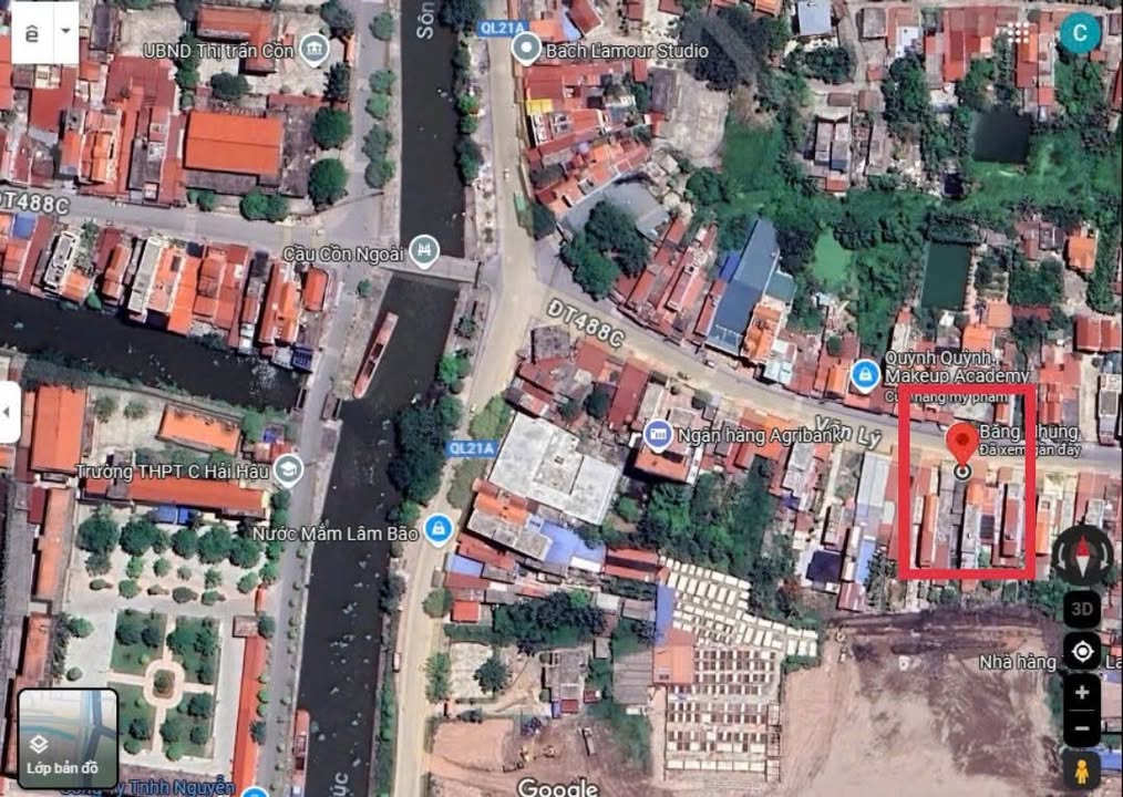 Cho thuê tầng 1 nhà mới xây mặt đường Văn Lý, Hải Hậu 100m² - Không gian lý tưởng cho kinh doanh!