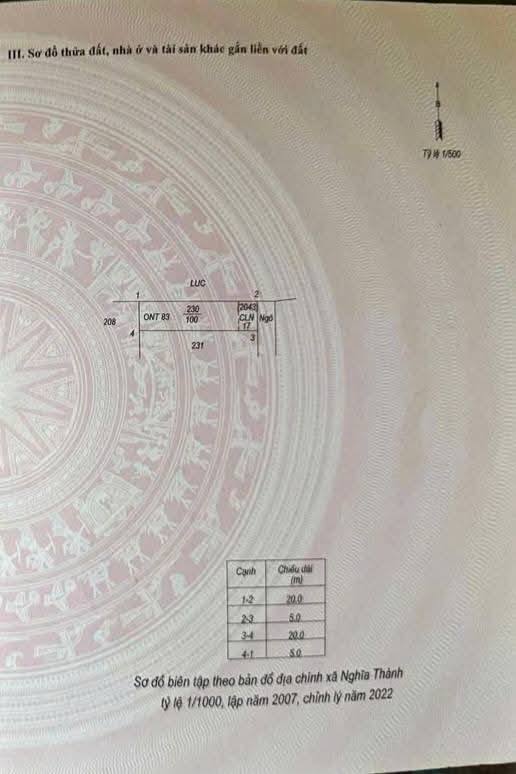 Đất thổ cư Nghĩa Thành 100m² giá 410 triệu - Sổ đỏ chính chủ, ô tô vào tận đất!